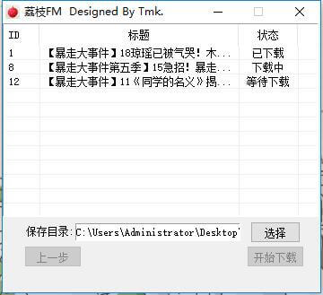 荔枝FM下载工具软件源码