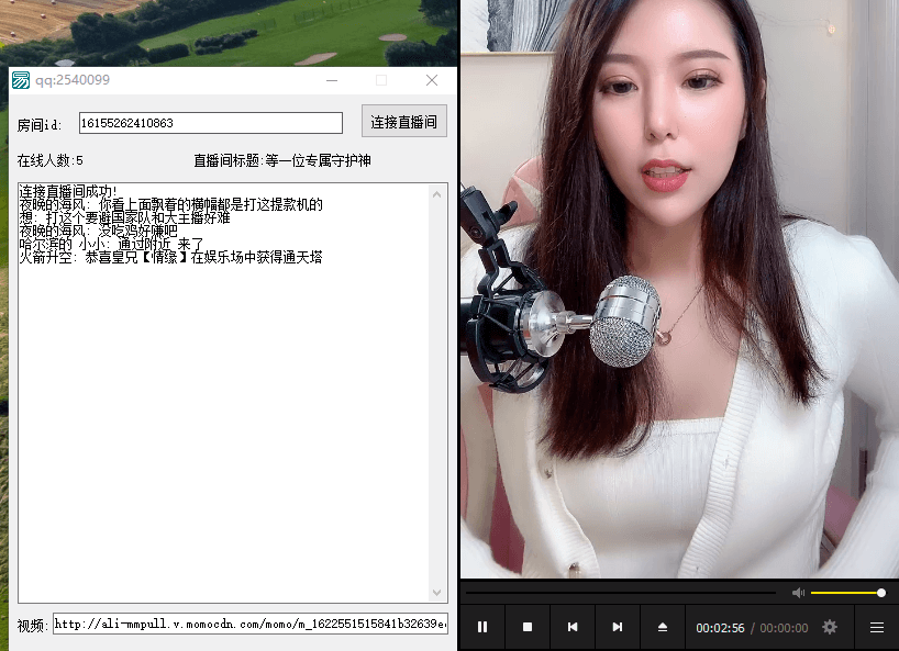 momo/陌陌/弹幕/优雅看直播源码